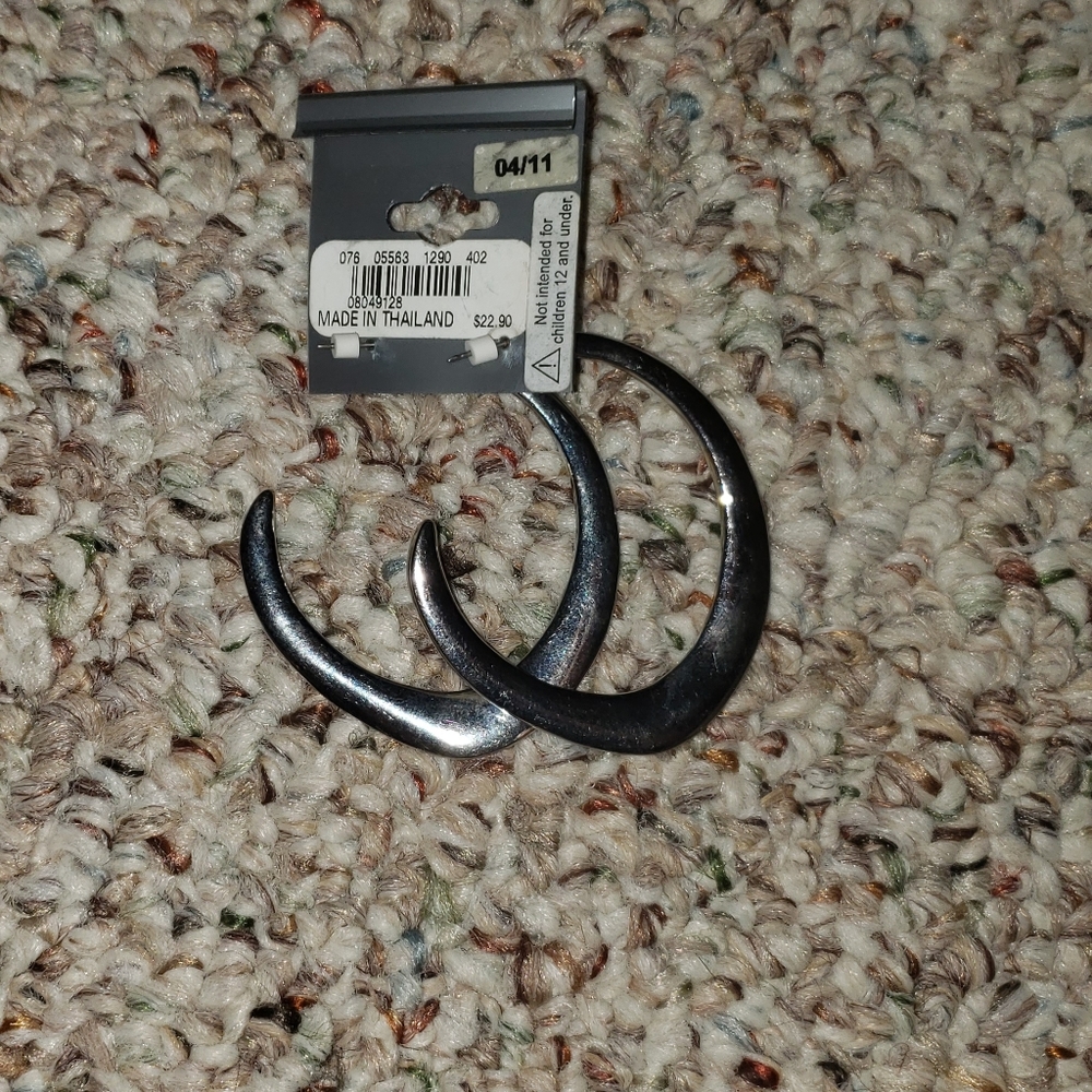 Never worn Sterling Silver Earrings